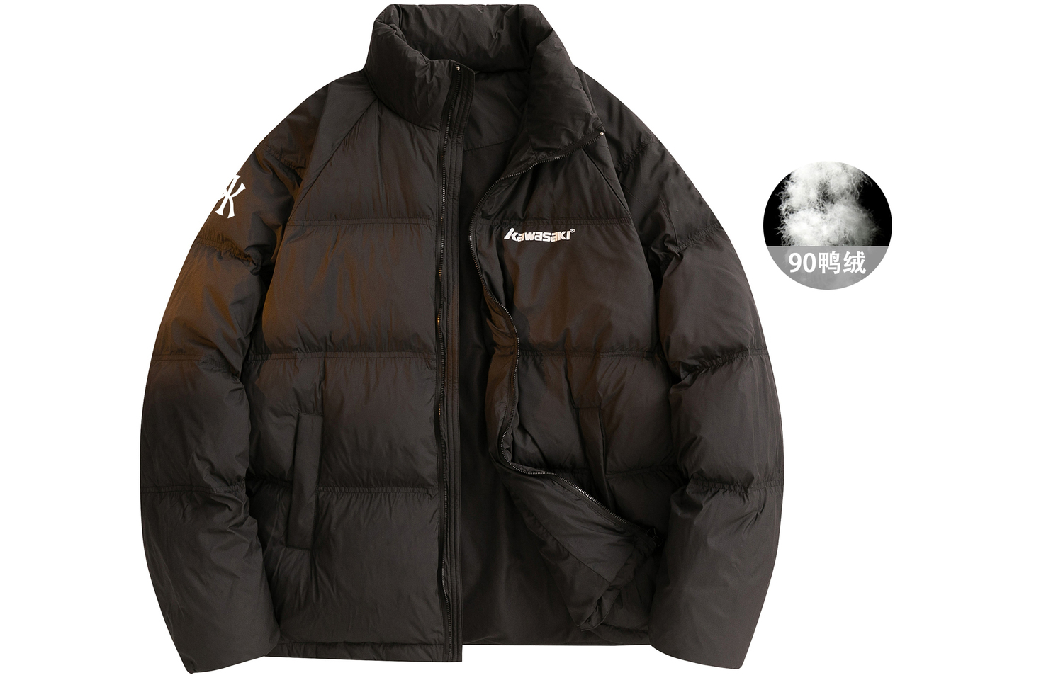 

Kawasaki Унисекс пуховик, Black