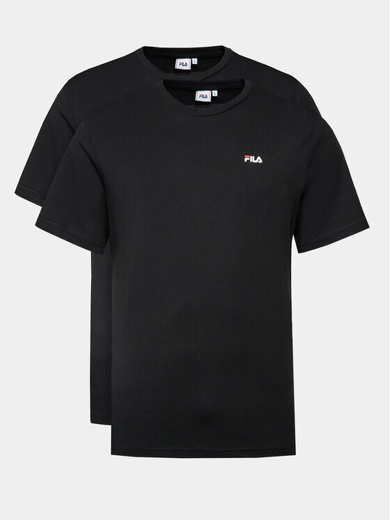 

Комплект из 2 футболок стандартного кроя Fila, черный