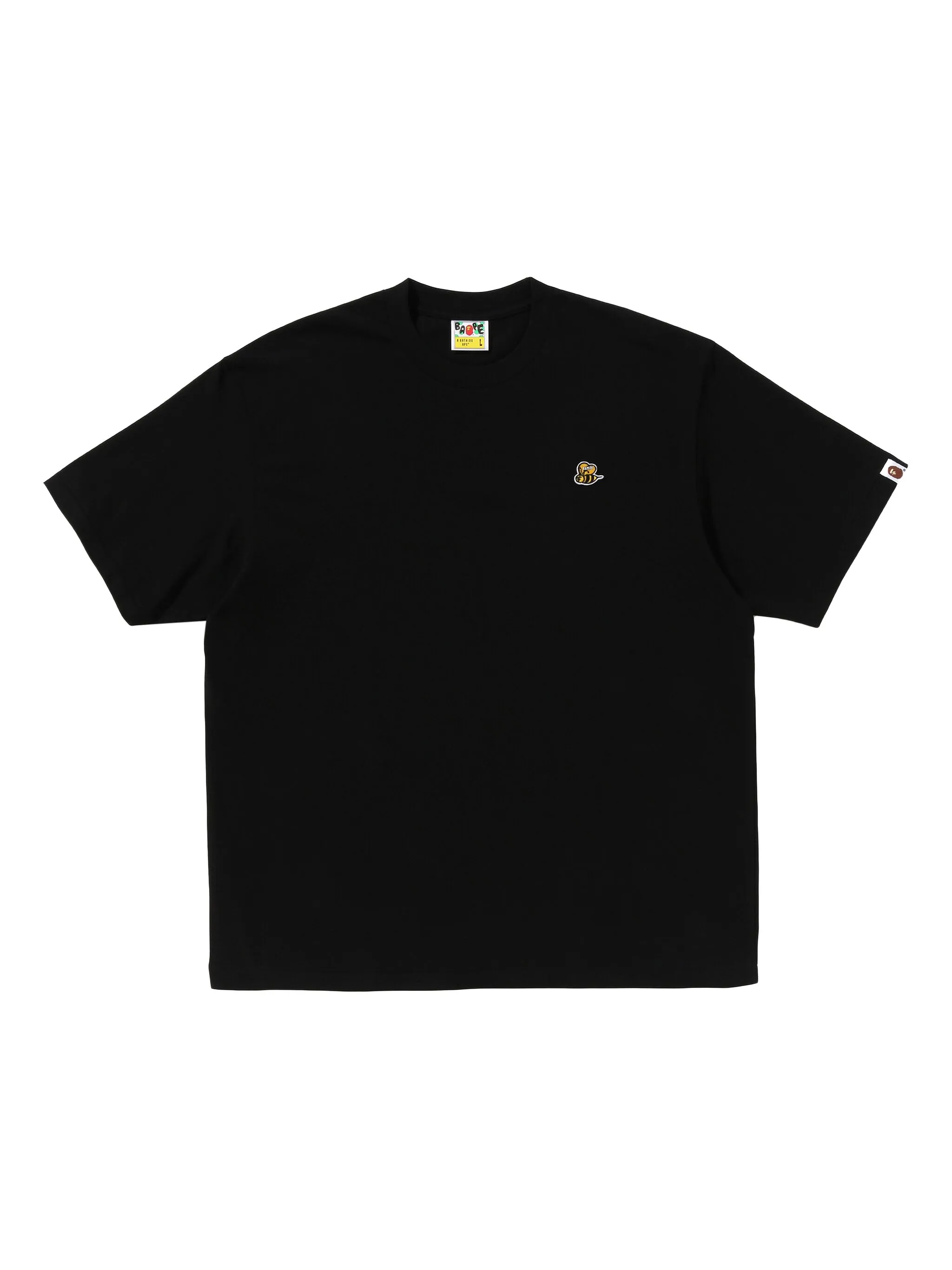 

Футболка с вышивкой A Bathing Ape, черный