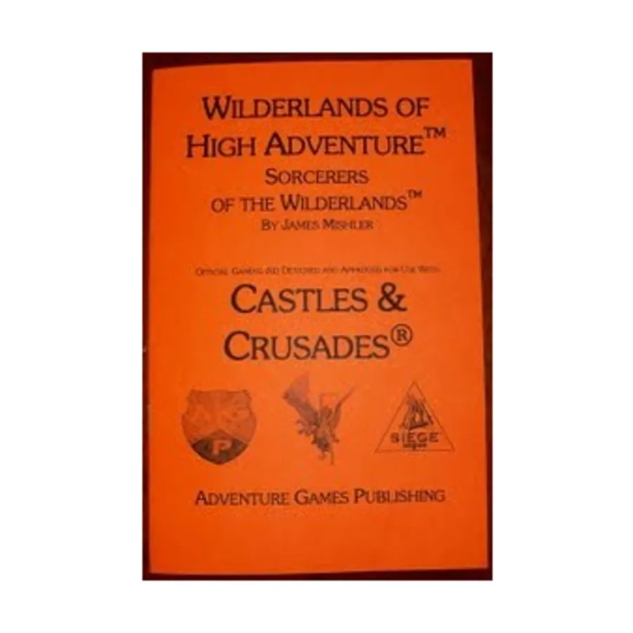 

Sorcerers of the Wilderlands, Wilderlands of High Adventure (Adventure Games Publishing), мягкая обложка