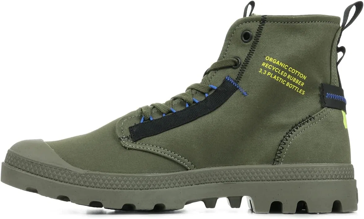Ботинки Palladium Unisex Adult Pampa Hi Re-Craft, Olive Green — фото 4