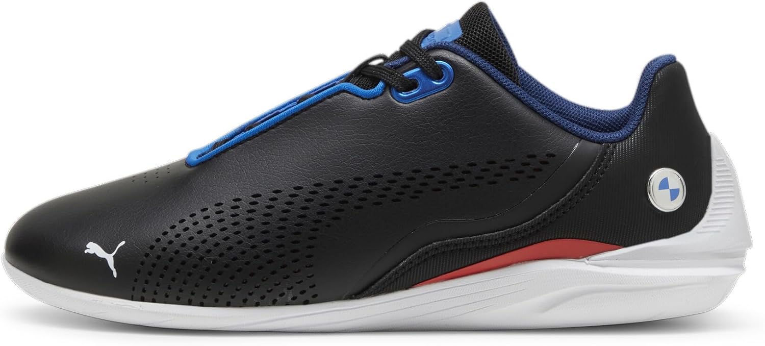 

Кроссовки Puma для мальчиков BMW M Motorsport Drift Cat, черный/красный/синий