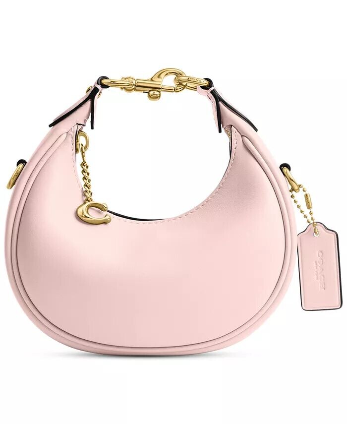 

Женская кожаная мини-сумка Jonie COACH, розовый