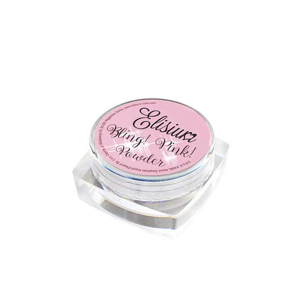 

Пудра для укладки ногтей, 0,4 г Elisium Bling! pink!, цвет bling pink