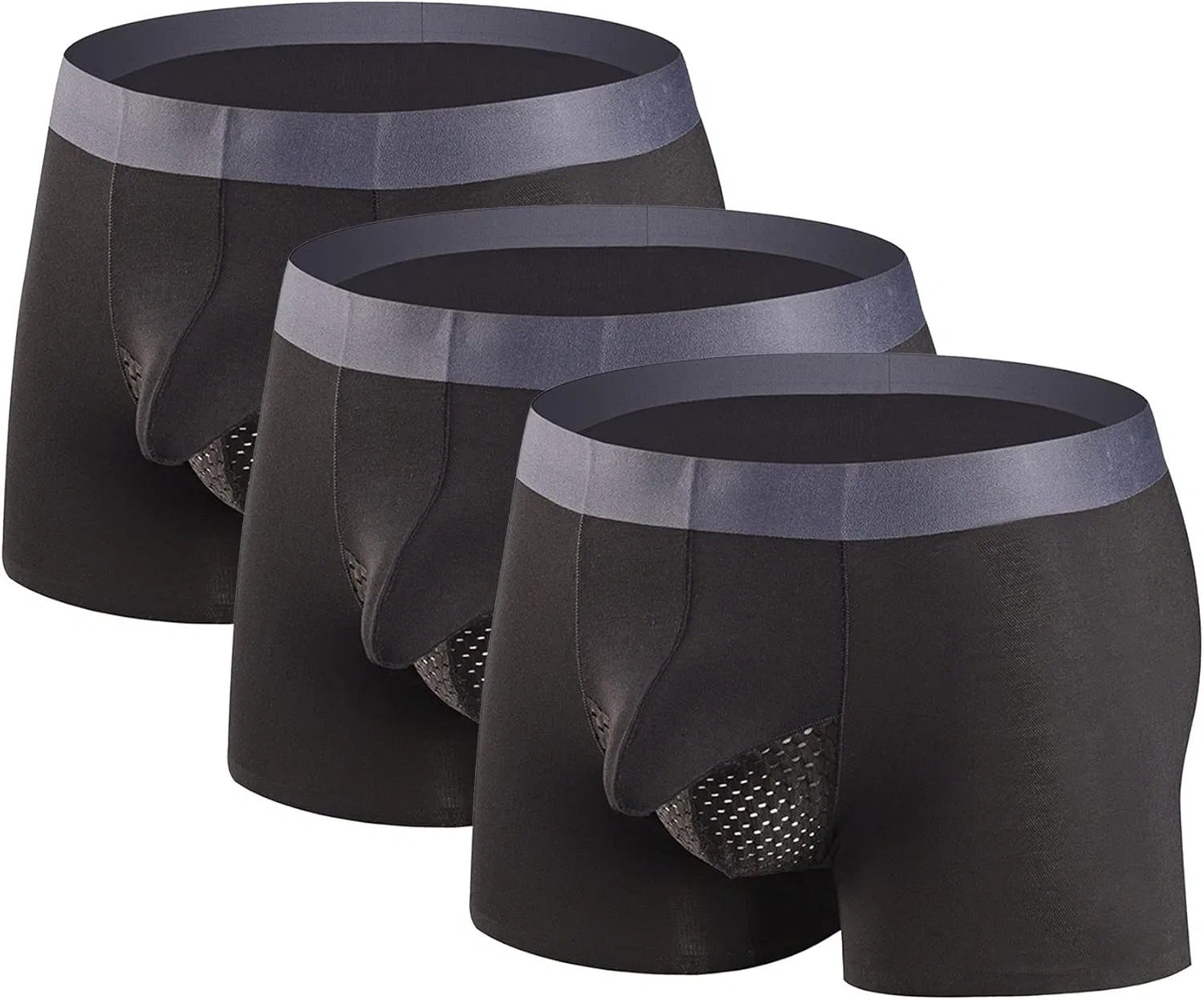Боксеры из шелка, Black3pc