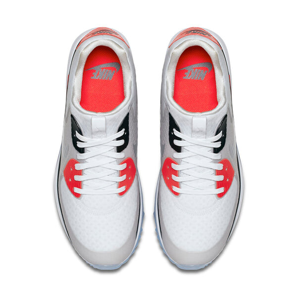 Кроссовки air zoom 90 it wide Nike, белый — фото 4