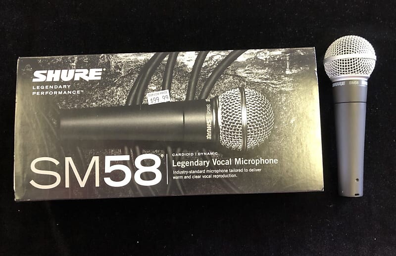 

Микрофон Shure SM58 Handheld Cardioid Dynamic Microphone