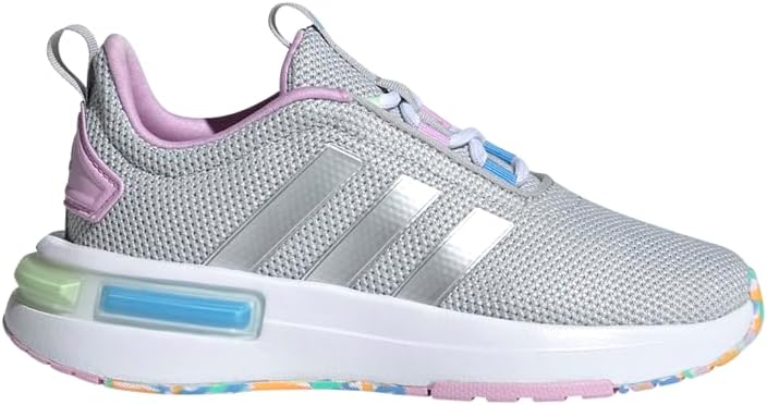 Детские кроссовки adidas Racer Tr23 (унисекс), серый/лиловый — фото 2