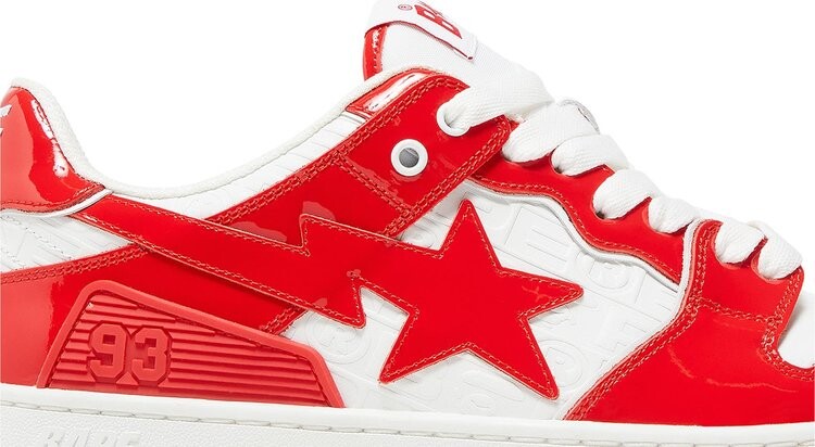 Кроссовки Sk8 Sta #5 'Luxury Sport Monogram - Red', красный — фото 2