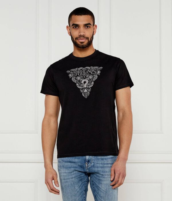 

Футболки Regular fit Guess Jeans, черный