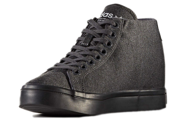 Кроссовки (WMNS) adidas Originals Court Vantage 'Gray White', серый — фото 3