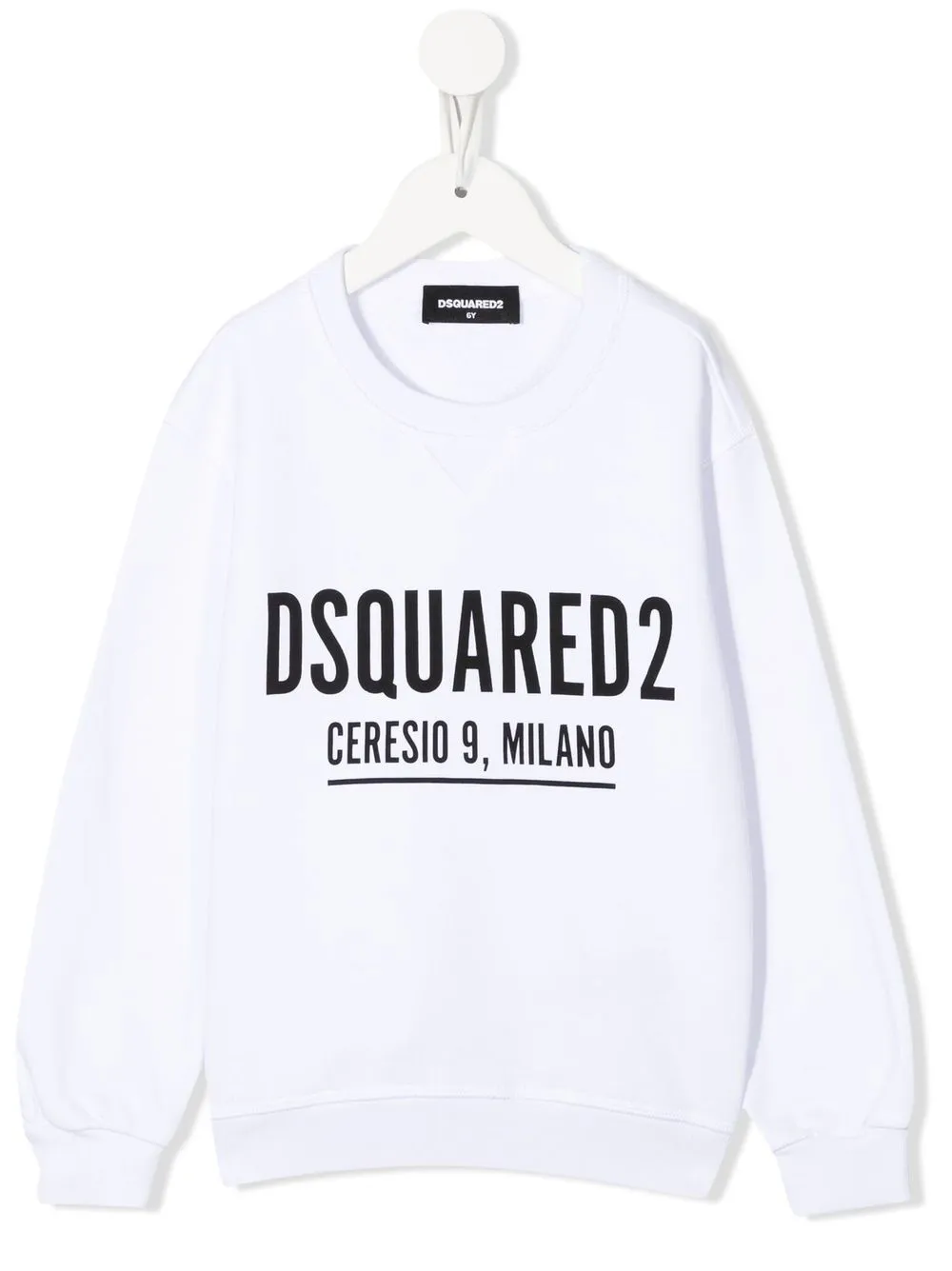 

Толстовка с логотипом DSQUARED2 KIDS, белый