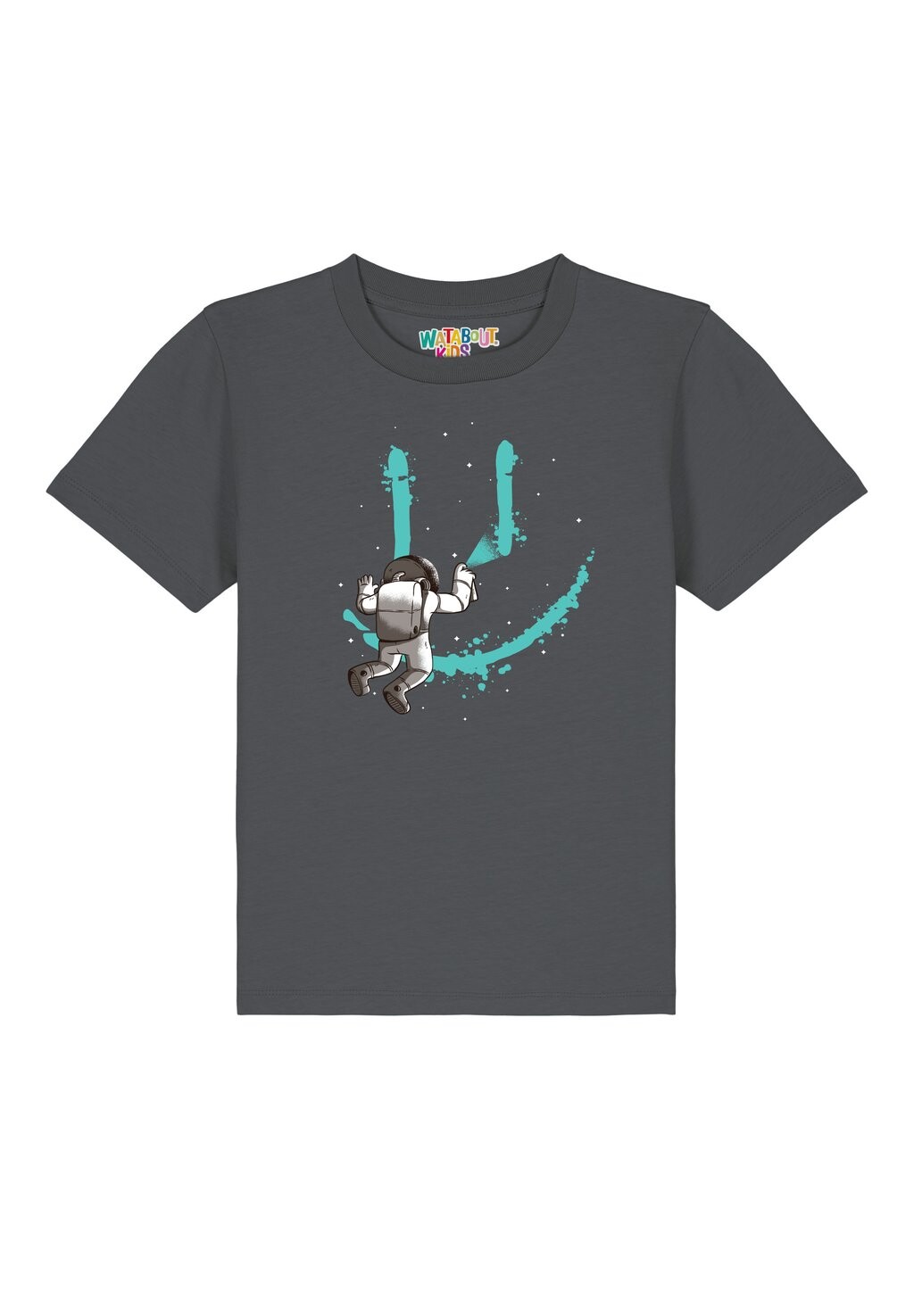 

Футболка с принтом GRAFFITI ASTRONAUT Watapparel, цвет anthracite