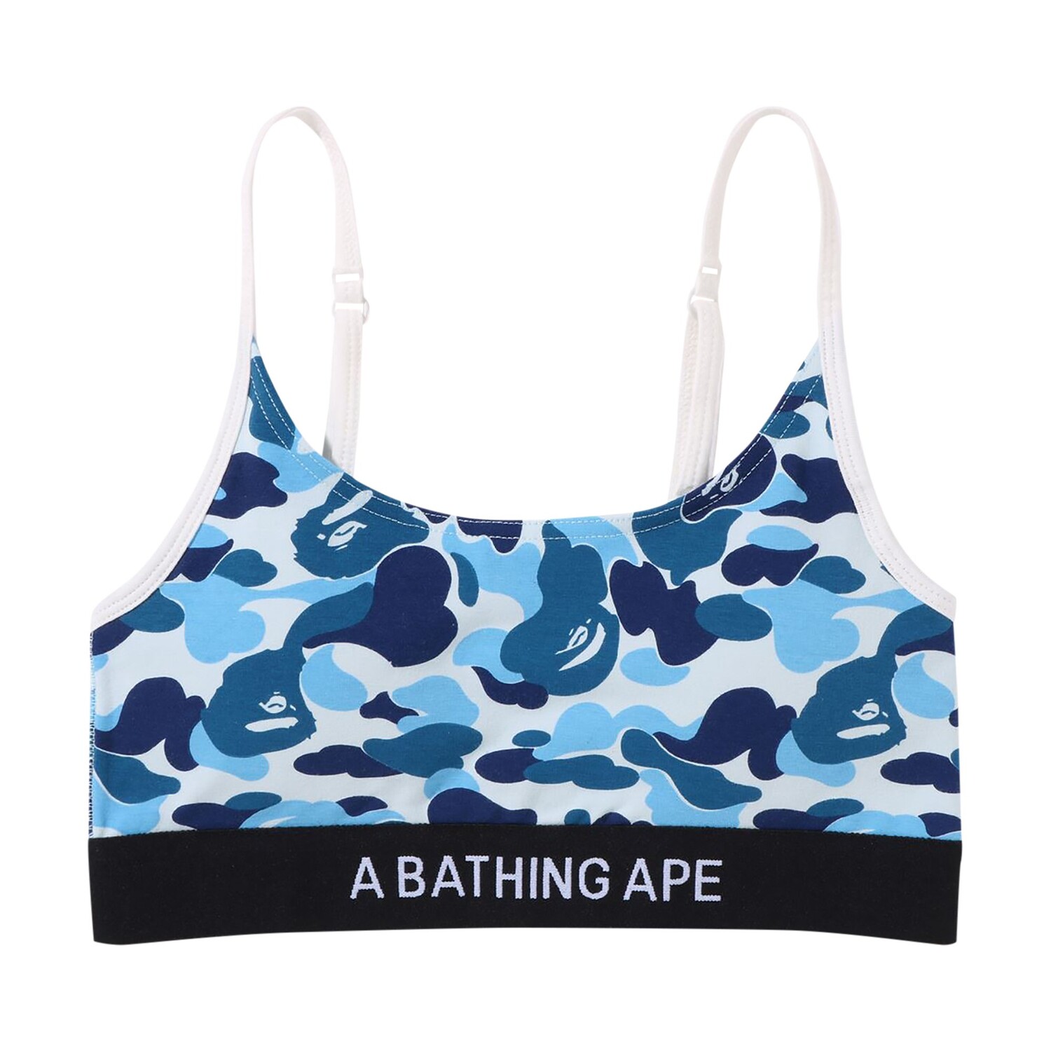 

Спортивный бюстгальтер BAPE ABC Camo, синий