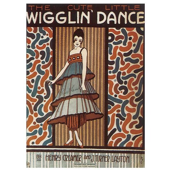 

Фреска LegendArte The Cute Little Wigglin' Dance, многоцветный