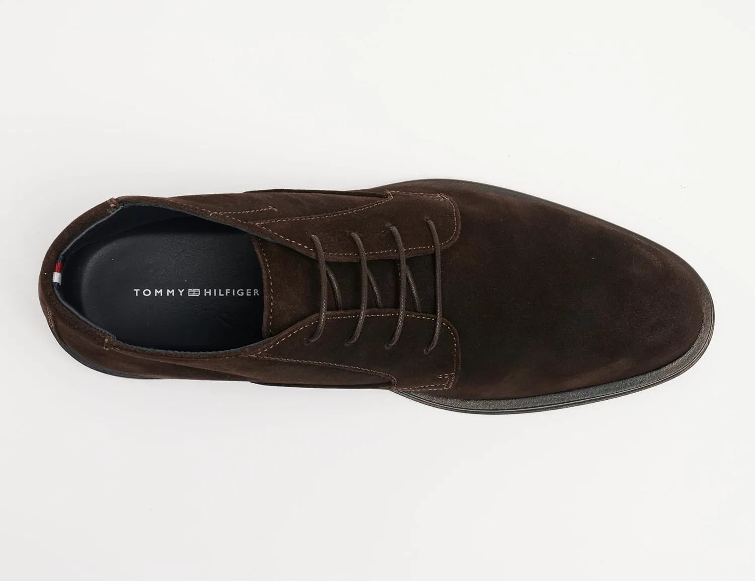 Мужские высокие ботинки Tommy Hilfiger Signature Hilfiger Fm0fm, Brown Dark Coffee — фото 3