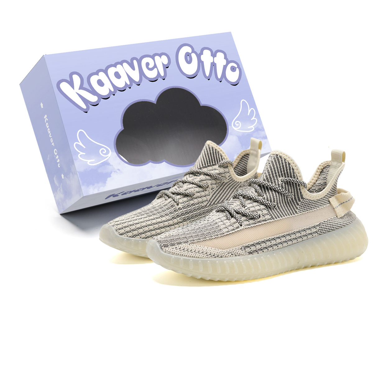 

KAAVER OTTO Амортизирующие нескользящие дышащие повседневные ботинки унисекс Greige, цвет Greige