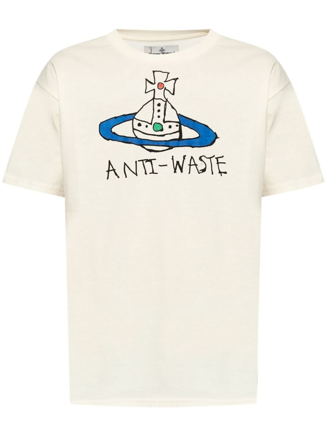 

Vivienne Westwood футболка из хлопка с логотипом, белый