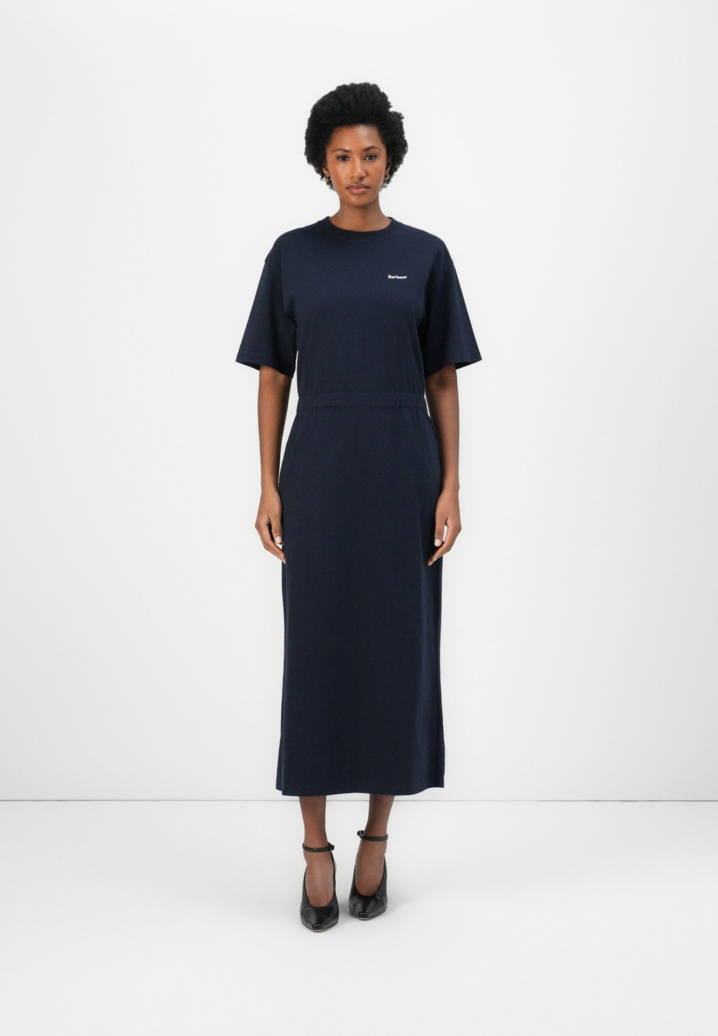 

Платье из джерси JEMA DRESS Barbour, темно-синий