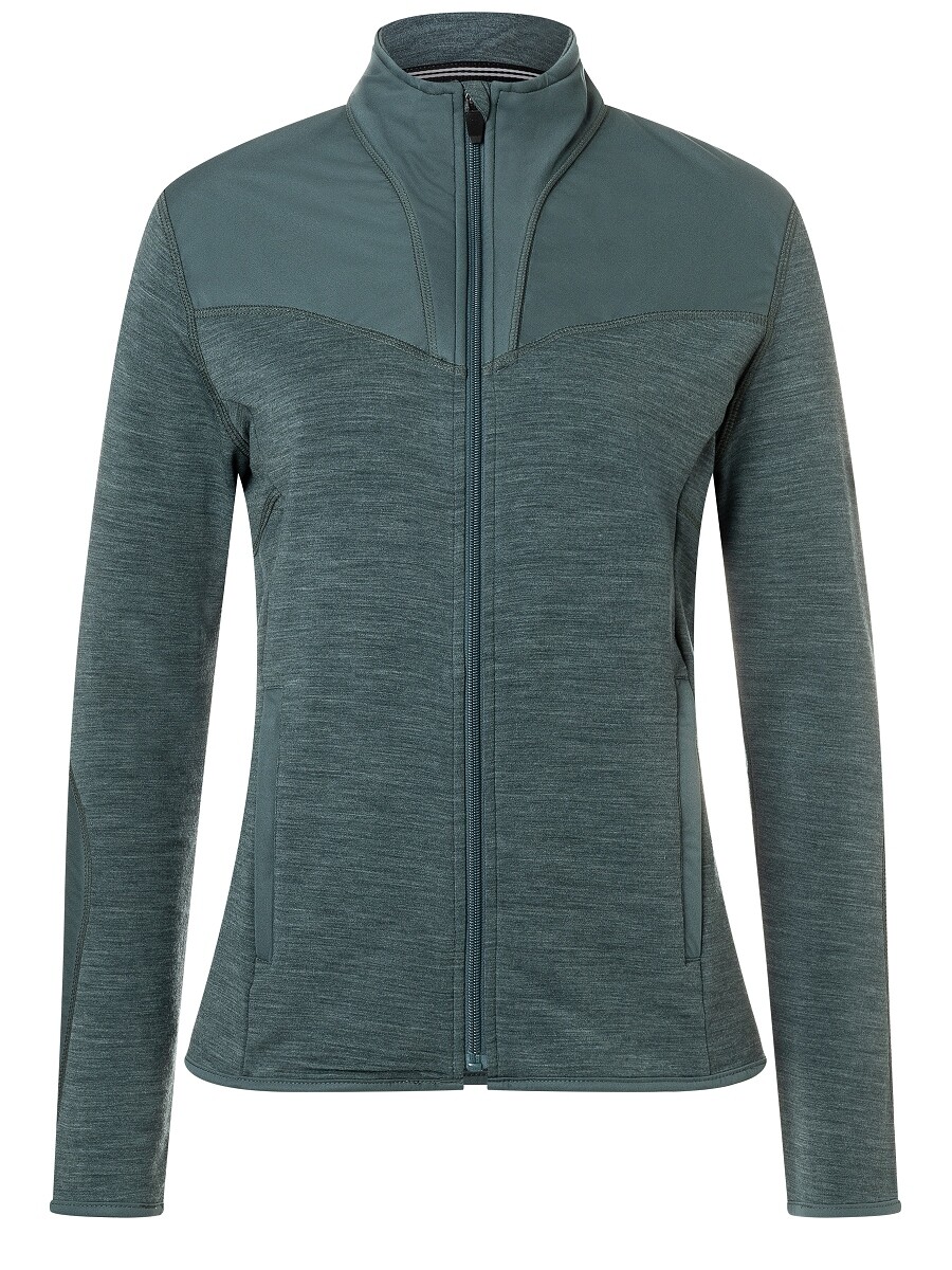 

Куртка софтшелл super.natural Merino Jacke, цвет graugrün
