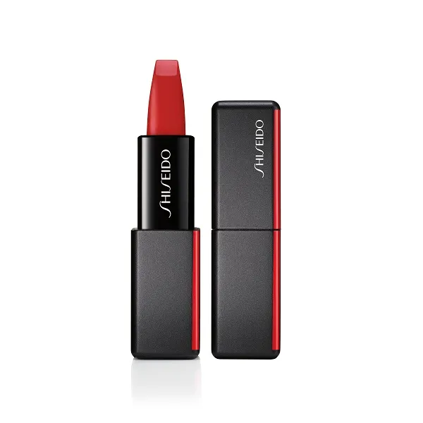 

Матовая помада Modernmatte Powder Lipstick Shiseido, цвет exotic red