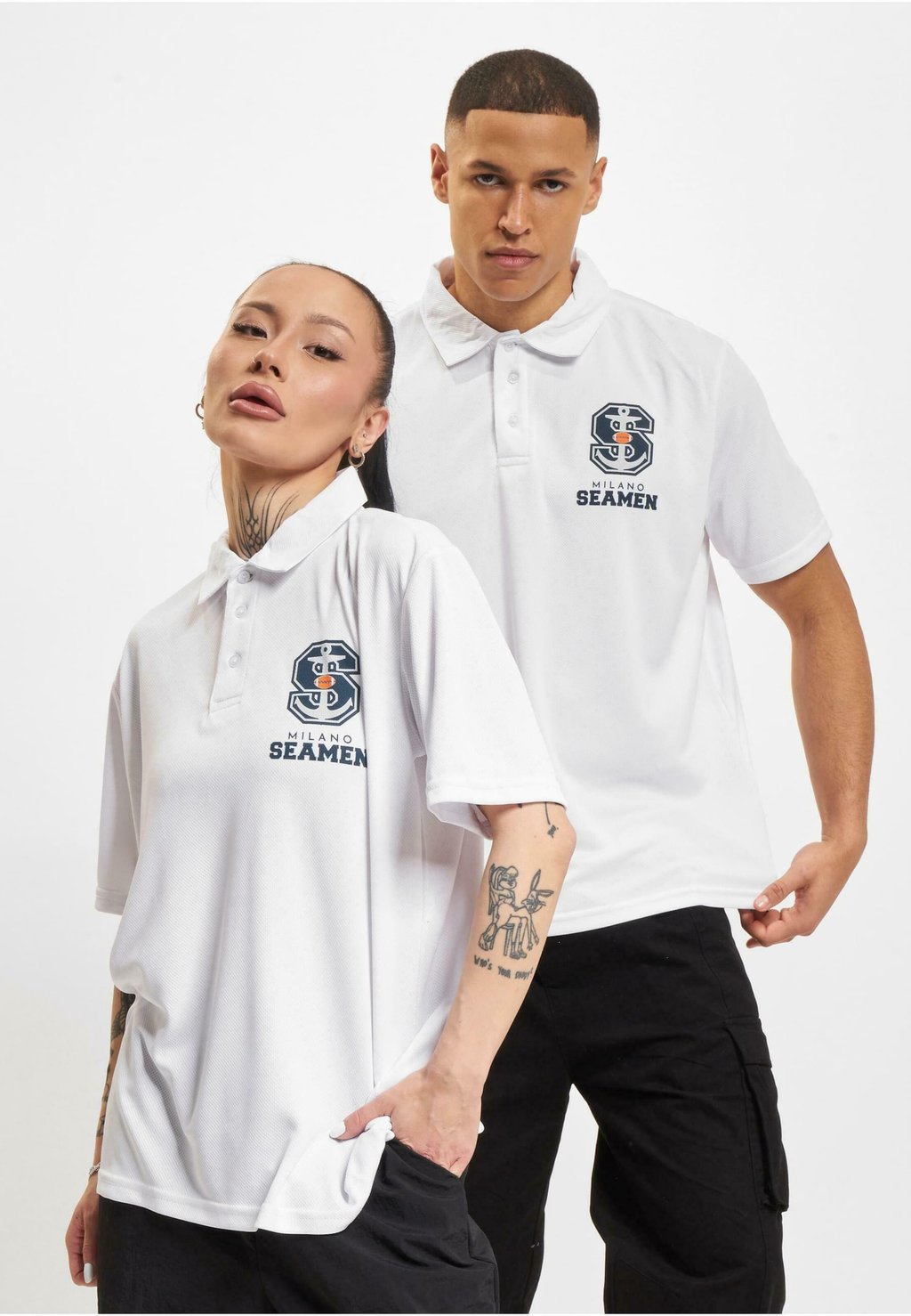 

Рубашка поло ELF MILANO SEAMEN POLOSHIRTS DEF, белый