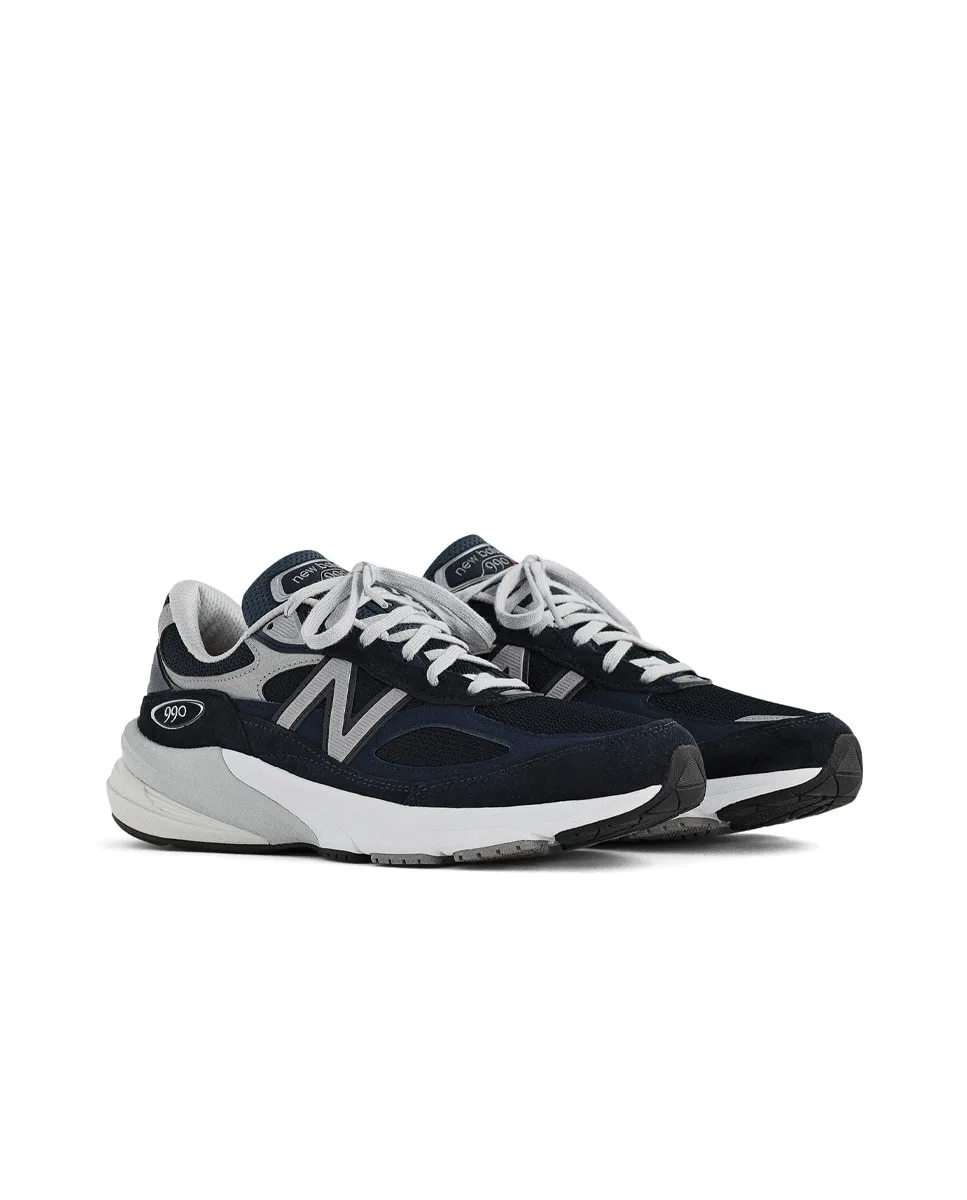Кроссовки Made in USA 990v6 для женщин New Balance, темно-синий — фото 2