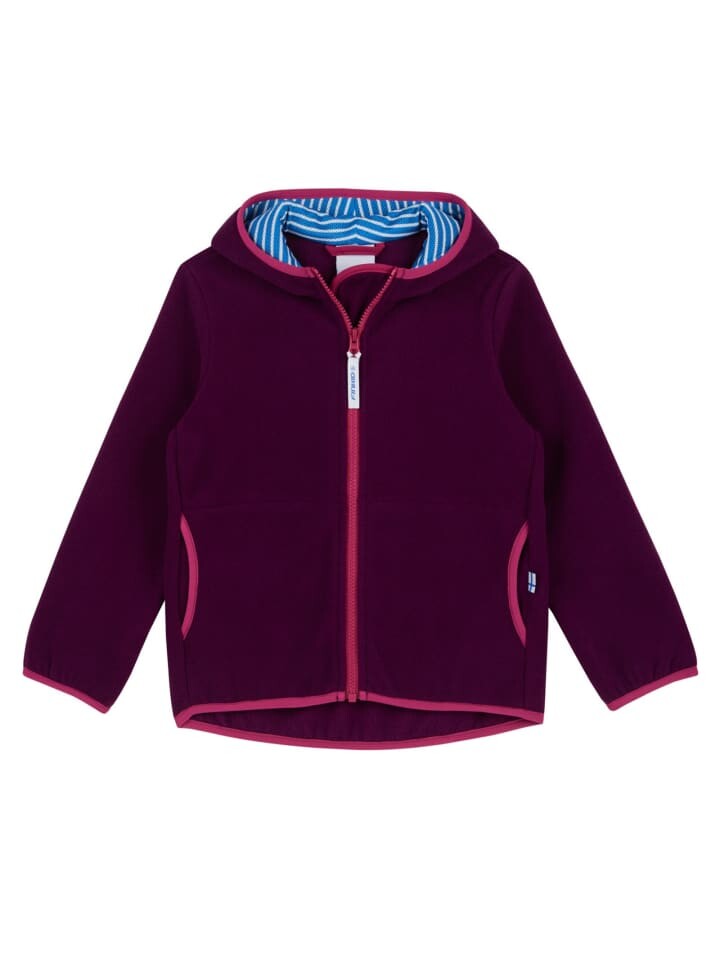 

Флисовая куртка finkid Fleecejacke Paukku Zip, цвет in Lila
