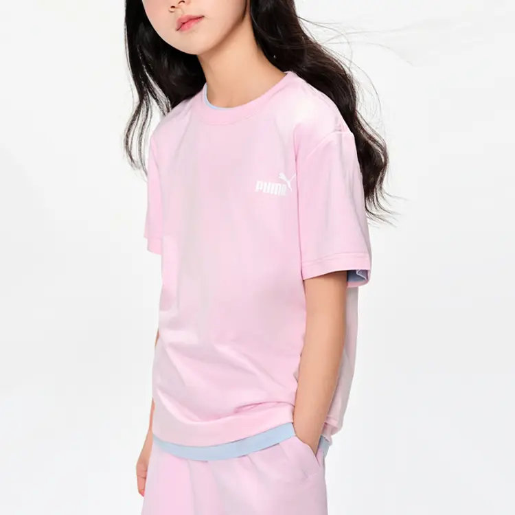 PUMA Футболка Sportstyle Series Dream Pink Kids' — фото 3