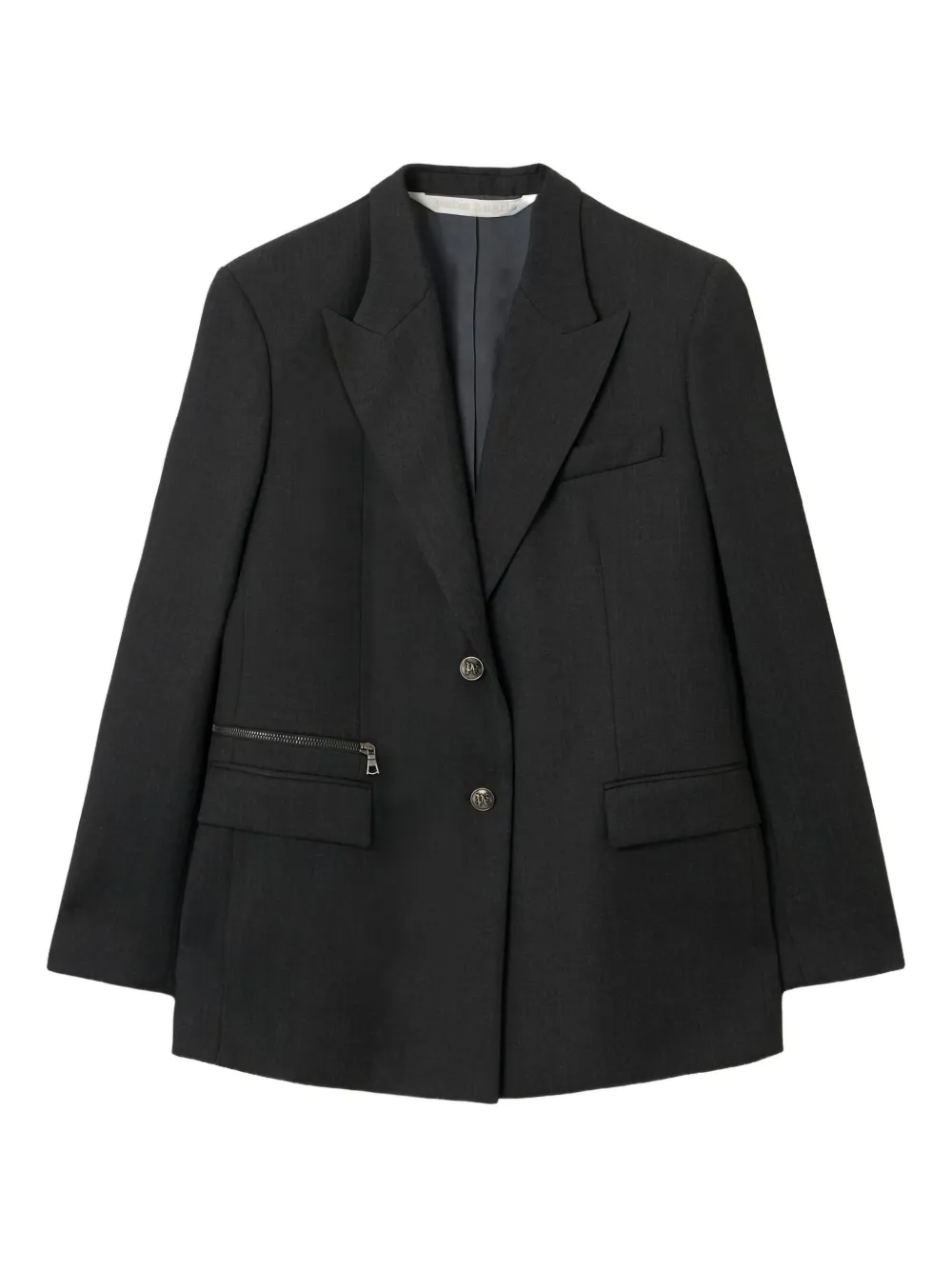 

Пиджак с лацканами-пиками Palm Angels, серый