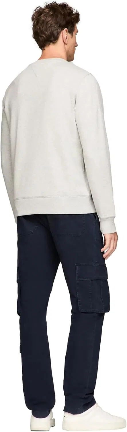 TOMMY HILFIGER мужской свитшот Crew Collection 2025, серый — фото 4