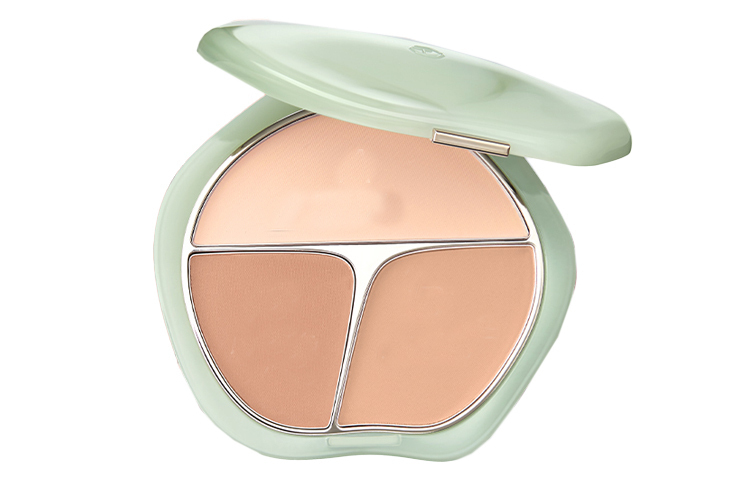 

TIMAGE Палетка для контуринга и коррекции тона кожи contested green flow jade tricolor blush