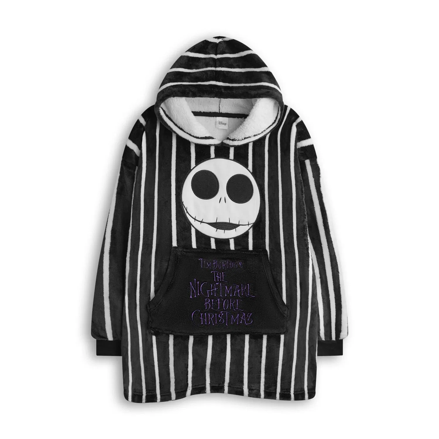 Плед-худи Kids Disney The Nightmare Before Christmas, черный