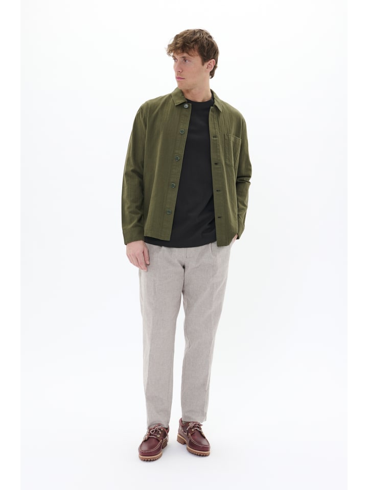 

Matinique Оригинальные прямые рубашки-куртки MAOriginal в цвете Olive Night