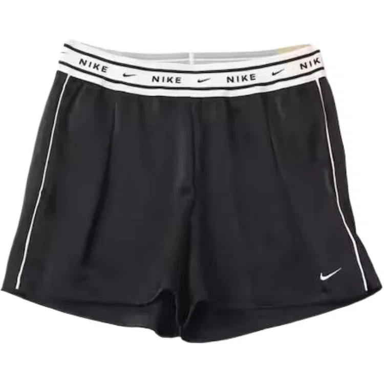 Шорты повседневные AS W NSW OFFLN WVN STN женские Nike, Black/Sail White