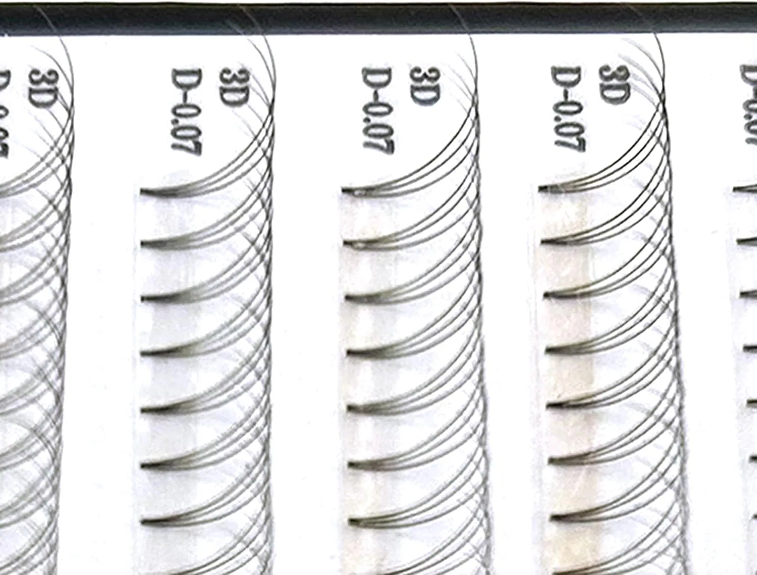 Ресницы 3D Pre made Lash D Curl 0.07x11 мм Foula — фото 3