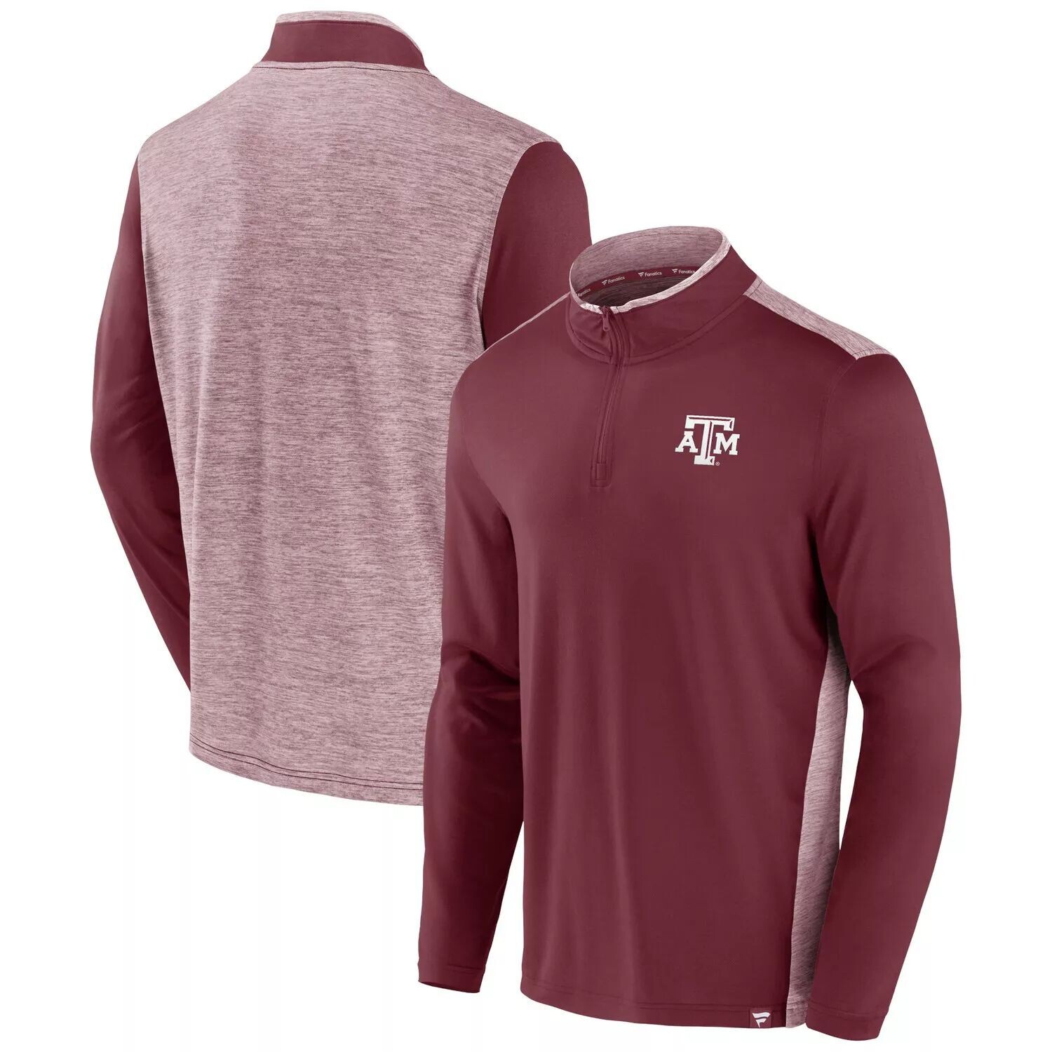 

Мужская темно-бордовая куртка Texas A&M Aggies Recharged с молнией на четверть с логотипом бренда Fanatics, Красный, Мужская темно-бордовая куртка Texas A&M Aggies Recharged с молнией на четверть с логотипом бренда Fanatics