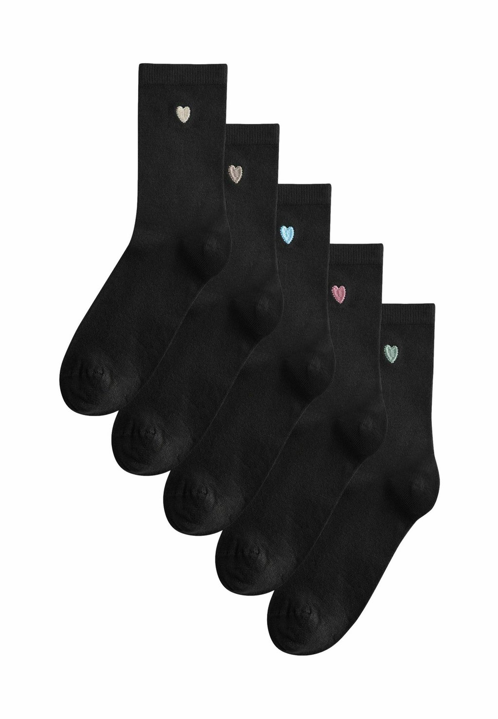 

Носки EMBROIDERED 5 PACK Next, черный
