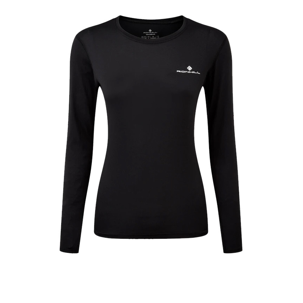 

Спортивный топ RonHill Core Long Sleeve, черный