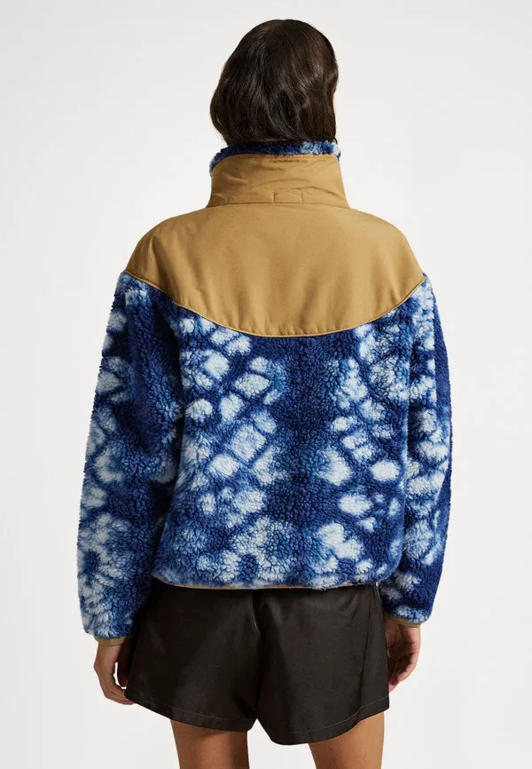 Куртка из гибридного флиса с эффектом тай-дай и рипстопа. Polo Ralph Lauren, Tie Dye Jacquard — фото 3
