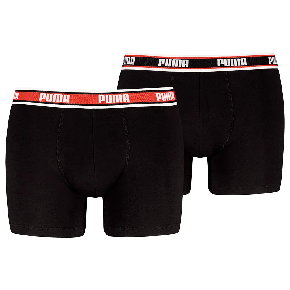 

Боксеры 2 шт Puma Logo Elastics boxers 2 units, черный