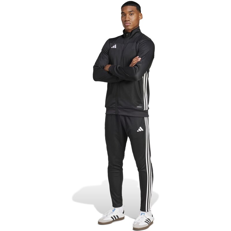 Спортивный костюм Tiro 25 essentials (стандартный и длинный) Adidas, черный — фото 4