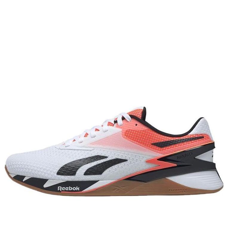 

Кроссовки Reebok Nano X3 'Yellow Orange Mismatched', белый