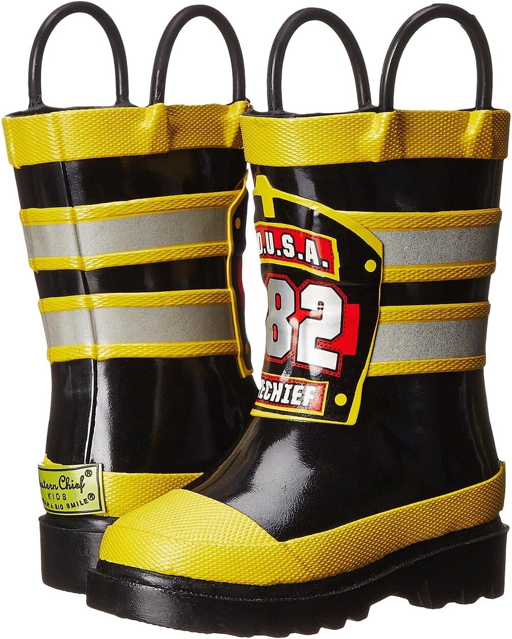 

Ботинки Western Chief F.D.U.S.A. Firechief Rain Boot, черный