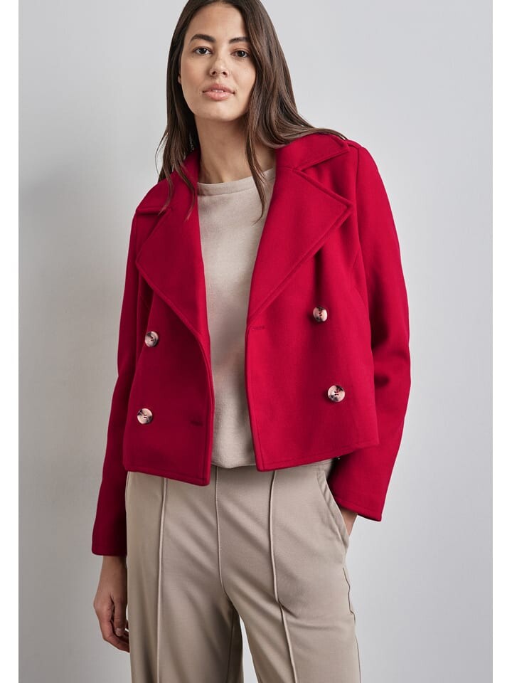 

Переходная куртка Street One Übergangsjacke, красный
