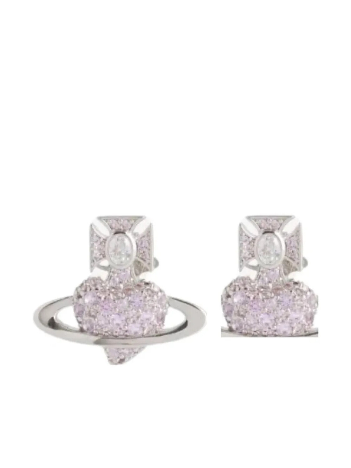 

Серьги Vivienne Westwood Orb, серебристый
