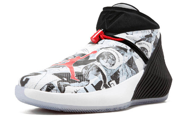 Кроссовки почему бы не zer0.1 Air Jordan, черный — фото 2
