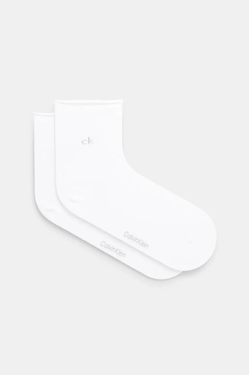 

2 упаковки носков Calvin Klein, белый