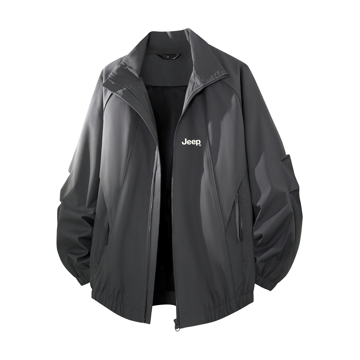 

Куртка Unisex Stand Collar Moderate Others Jeep, mist серый