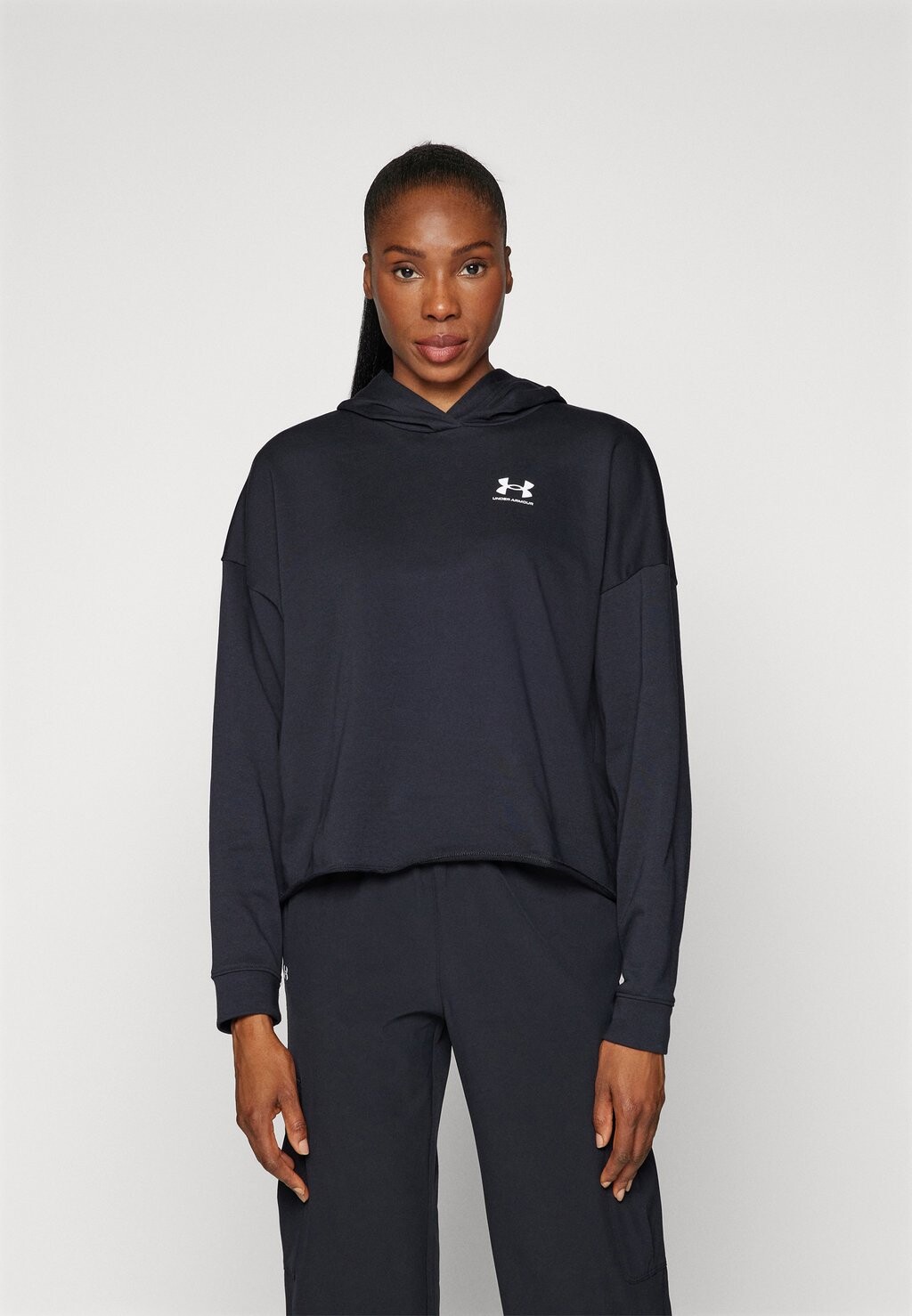 

Толстовка RIVAL TERRY HOODIE Under Armour, цвет black/white